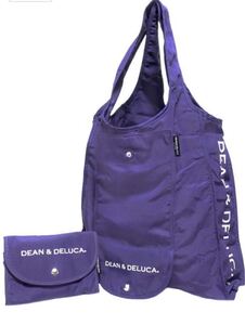 DEAN&DELUCA エコバッグ 紫 京都限定
