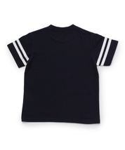 ラスト　新品 　THE SHOP TK 　15ナンバリングTシャツ ネイビー 14(140cm) _画像2