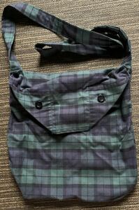 engineered garments shoulder pouch バッグ　サコッシュ　ブラックウォッチ