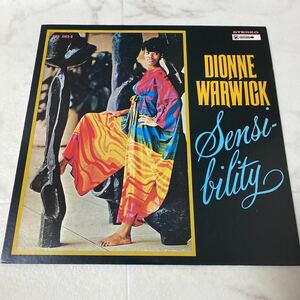 そ40 ディオンヌ・ワーウィック センシヴィリティ DIONNE WARWICK Sensi Bility UPS 1102-S LP レコード