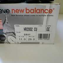 ニューバランス new balance　MR2002 CU　29センチ　新品未使用　変色あり_画像8