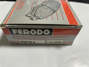 FERODO ブレーキパッド　プジョー　新品　長期保管品　FDB730A