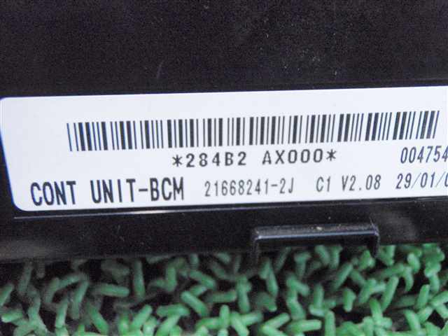 ★ AK12 マーチ BCMコンピューター284B2-AX000 320734JJ ★ AK12 マーチ BCMコンピューター284B2-AX000 320734JJ