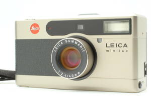 【美品】Rare! SH Mark Leica Minilux Summarit 40mm f/2.4 Film Camera ライカ 667@cy