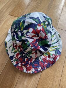 BACK NUMBER 花柄　バケット　帽子　サイズ58.5センチ