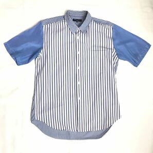 製品染め● コムデギャルソン シャツcomme des garcons 田中啓一 オム 開襟 オープンカラーヴィンテージ ジュンヤ SHIRT デカオム ボックスの画像1