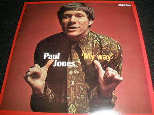 ポール・ジョーンズ マンフレッド・マン マイ・ウェイ ソロ 1st リマスター オリジナル 紙 PAUL JONES Manfred Mann MY WAY
