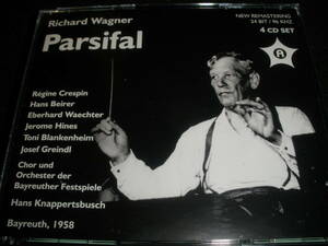 廃盤 クナッパーツブッシュ ワーグナー パルジファル バイラー クレスパン 1958 リマスター Wagner Parsifal Knappertsbusch Bayreuth