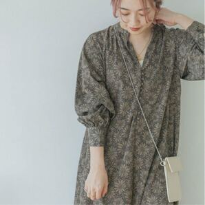 アイテムズ アーバンリサーチ 花柄ラグランワンピース