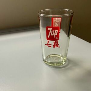  Taiwan * retro стакан *7-UP 7 .A-1* Taiwan стекло * Vintage bir2251100a