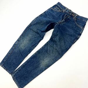  Bobson * BOBSON * Vintage конический Denim брюки джинсы 30 индиго . Silhouette!. год стиль American Casual #Ja3968