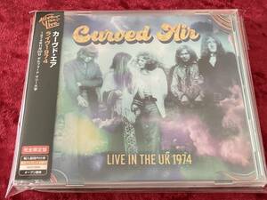 ★Alive The Live★カーヴド・エア★完全限定盤★ライヴ 1974★帯付★CD★CURVED AIR★LIVE IN THE UK 1974★