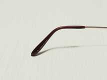 新品　SONIA AYKIEL　ソニアリキエル　日本製　メガネ　眼鏡　高級感　オシャレ　上品　ツーポイント　ピンク　チタン　軽い　可愛い_画像10