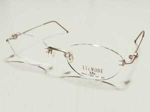 新品　EYEMODE アイモード　HOYA ホヤ　日本製　メガネ　眼鏡　高級感　オシャレ　上品　ツーポイント　ゴールド　軽い