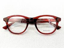 正規品　新品　BOTTEGA VENETA ボッテガ・ヴェネタ　セル　ウェリントン　ボストン　赤　ブランド　オシャレ　眼鏡　メガネ　BV1130O_画像7