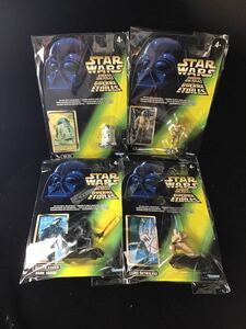 1996 Kenner Star Wars Die Cast Metal Collectible　未開封フルコンプ4種セット C3PO R2D2 ダースベイダー ルーク フィギュア