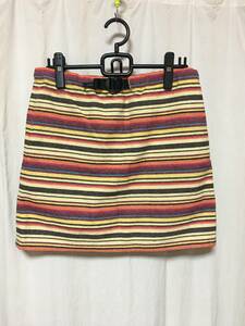 WILDTHINGS Wild Things skirt border M secondhand goods 