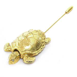  Chanel брошь женский черепаха ta-toru узор латунь здесь Mark Vintage Gold CHANEL б/у 