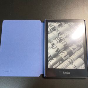 Kindle Paperwhite 11世代 8ギガ 広告なし 純正レザーカバー・フィルム付き