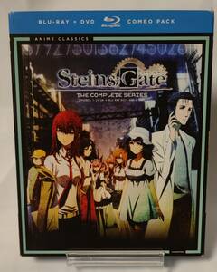 【新品未開封】STEINS;GATE -シュタインズ・ゲート コンプリート・シリーズ Blu-ray+DVD 北米版/北米盤【プレイステーションでも視聴可】