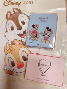 可愛すぎーいー!!WHOMEE ディズニーコラボ アイブロウパウダー&必須アイテム ツヤ感 フーミー ハイライトパウダー