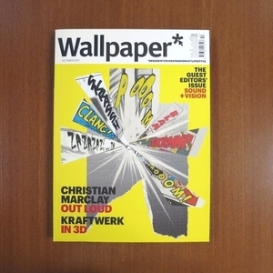 Wallpaper Magazine Christian Marclay クリスチャン・マークレー 21P■美術手帖 芸術新潮 図録 デザイン アイデア juxtapoz vice magazine