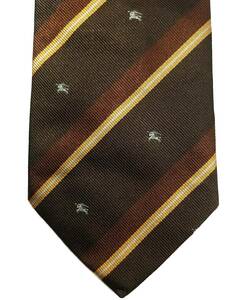  Burberry LONDON шланг Logo reji men taru* полоса шелк галстук Brown BURBERRY London letter pack почтовый сервис (370 иен ) соответствует 