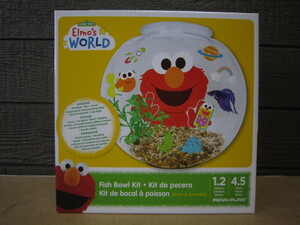  новый товар не использовался Улица Сезам Elmo z world аквариум комплект 4.5L|1.5 галлон SESAMI STREET Aquarium Kit затраты ko