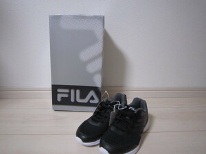新品 FILA フィラ FANTOM 3 ファントム スニーカー KIDS キッズ ウォーキングランニング シューズ 18cm 22497 ブラック/グレー