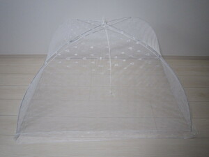  new goods unused goods mosquito net BABYBALL plain white floral print 