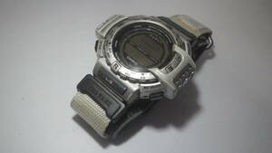 ジャンク CASIO カシオ PROTREK プロトレック PRT-40 1471 高度 気圧 温度 方位 デジタル 腕時計 メンズ 登山 1998年