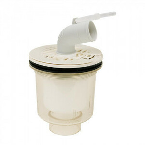  Techno Tec washing machine for waterproof bread for drainage T.E trap SDT-SWM-W1 ivory white 
