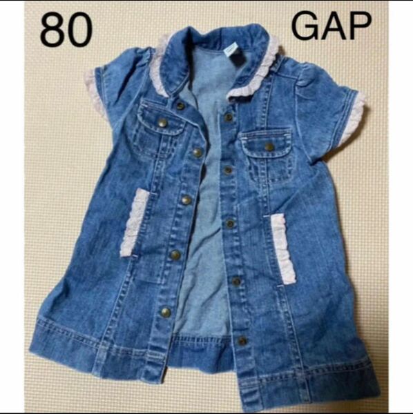 GAP デニムワンピース 80