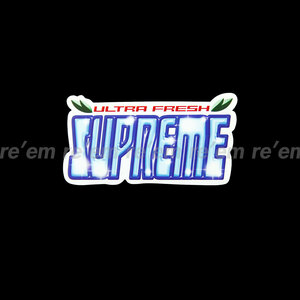 国内正規品新品未使用★Supreme 2020 20 FW 希少 非売品 Ultra Fresh Sticker ウルトラ フレッシュ ステッカー シール Box Logo 送料込み