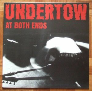 UNDERTOW - AT BOTH ENDS -LP（EXCUSION）限定ブルー・カラー盤 ★★ストレートエッジ ハードコア / SxE HARDCORE / コンディション良好