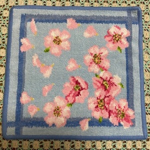 ◆新品　フェイラー　FEILER　タオルハンカチ　Cherry Blossom　桜の花　シュニール織