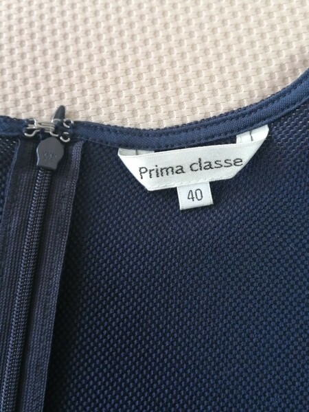 プリマクラッセ Prima classe★サイズ40★紺色ノースリーブチュニック、タンクトップ