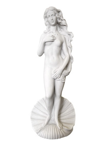 イタリア製 ヴィーナスの誕生（43）石像 女性像 置物 オブジェ 彫刻 コスモラックス mod1060 made in itary