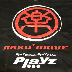 CD-860【中古品】 美品 Tシャツ ブリヂストン BRIDGESTONE 黒RAKU2 DRIVE Playzの画像6