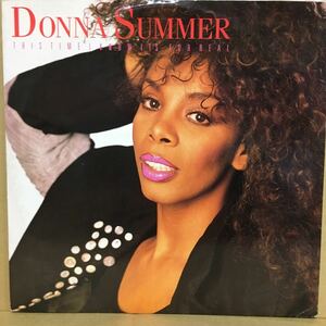 12' UK盤　DONNA SUMMER / THIS TIME I KNOW IT'S FOR REAL