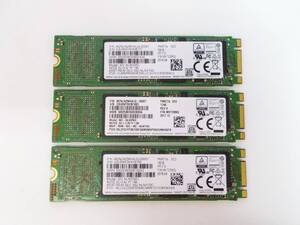 256GB 3枚セット 送料無料! MZ-NLN256C M.2 SATA SSD SAMSUNG