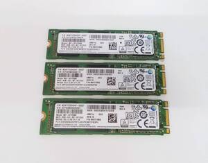 256GB 3枚セット 送料無料 MZ-NTY2560 M.2 SATA SSD SAMSUNG