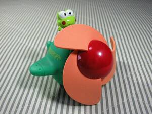 *** valuable lovely! operation goods Sanrio Kero Kero Keroppi propeller ...-. electric fan unused goods ***