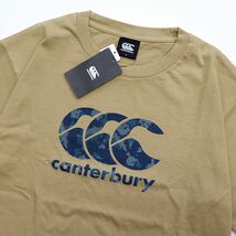 ●送料390円可能商品 カンタベリー CANTERBURY 新品 メンズ 迷彩 ラグビー コットン 半袖 Tシャツ XLサイズ[RA31216-34-XL] 三 参★QWER★_画像1