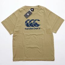 ●送料390円可能商品 カンタベリー CANTERBURY 新品 メンズ 迷彩 ラグビー コットン 半袖 Tシャツ XLサイズ[RA31216-34-XL] 三 参★QWER★_画像2