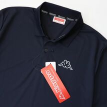 ●送料390円可能商品 カッパ ゴルフ KAPPA GOLF 新品 メンズ ロゴ入り スポーツ 半袖 ポロシャツ XLサイズ[X62304R-67-LL]一 三 参★QWER★_画像1