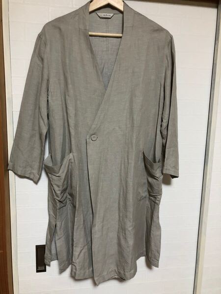 【美品】UN dix cors アンディコール サイズF 麻のロングジャケット