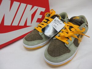 ◇1000円~ 未使用 ナイキ NIKE DUNK LOW SE DRSTY OLIVE PRO GOLD ダンク ロー ダスティオリーブ プロゴールド DH5360-300 スニーカー 27