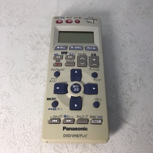 ♪♪Panasonic/パナソニック　DVD VHS テレビ　EUR7906KCD リモコン 中古品　≫♪