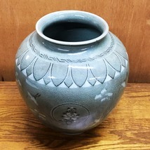 ■花瓶　高さ約20.5cm　/中古品　フラワーベース　花入　インテリア　⇔■_画像1